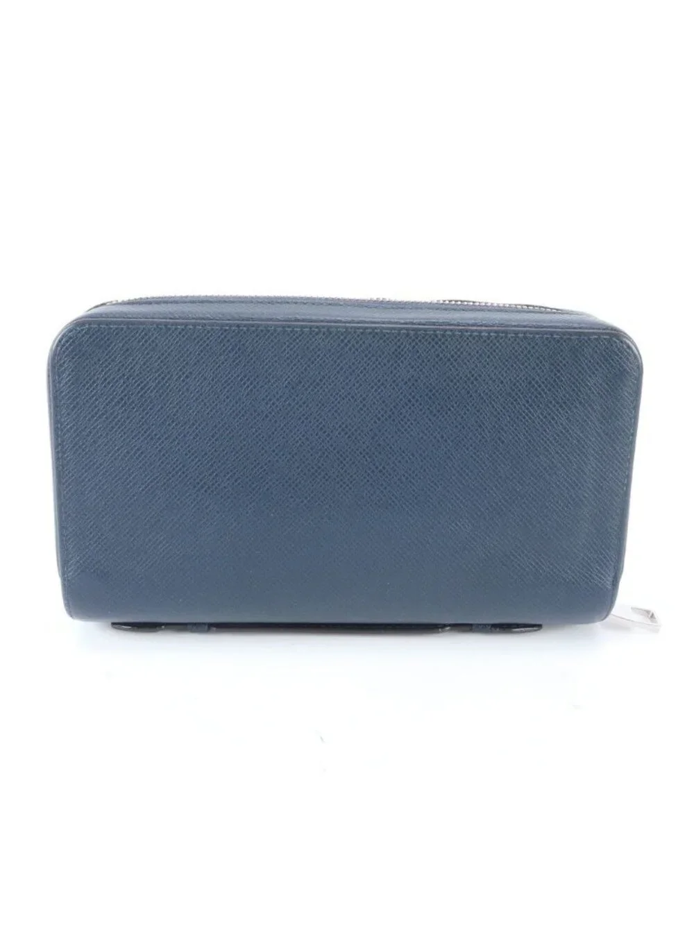 Louis Vuitton Taiga Zippy XL Stripe Organizer Wallet Leather Second